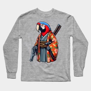 Shooting parrot Long Sleeve T-Shirt